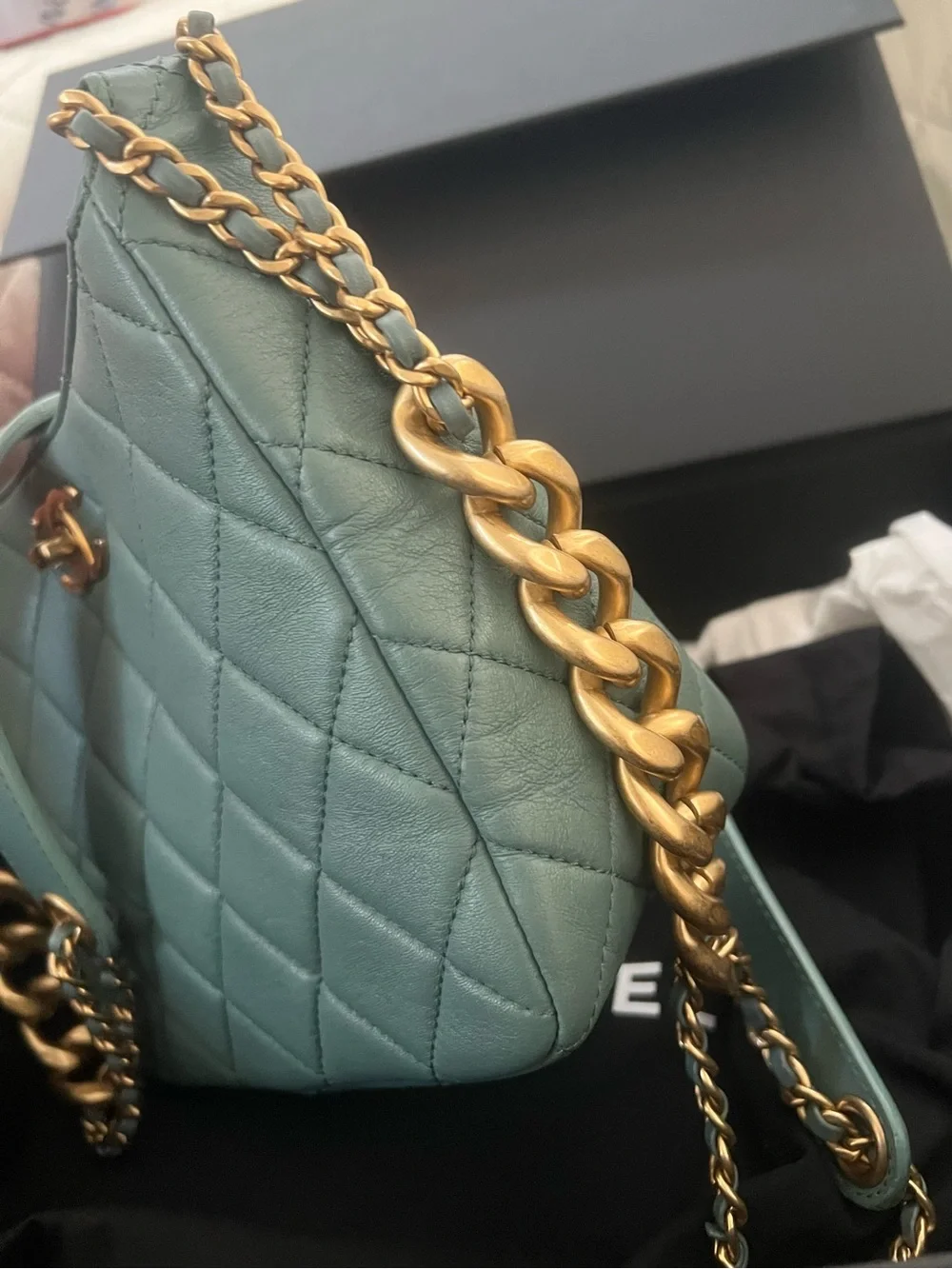 Chanel Small Hobo Chain Bag - Picture 3 of 8